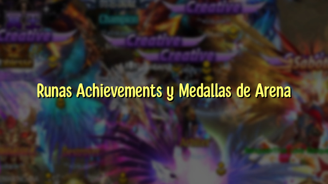 Runas Achievements y Medallas de Arena